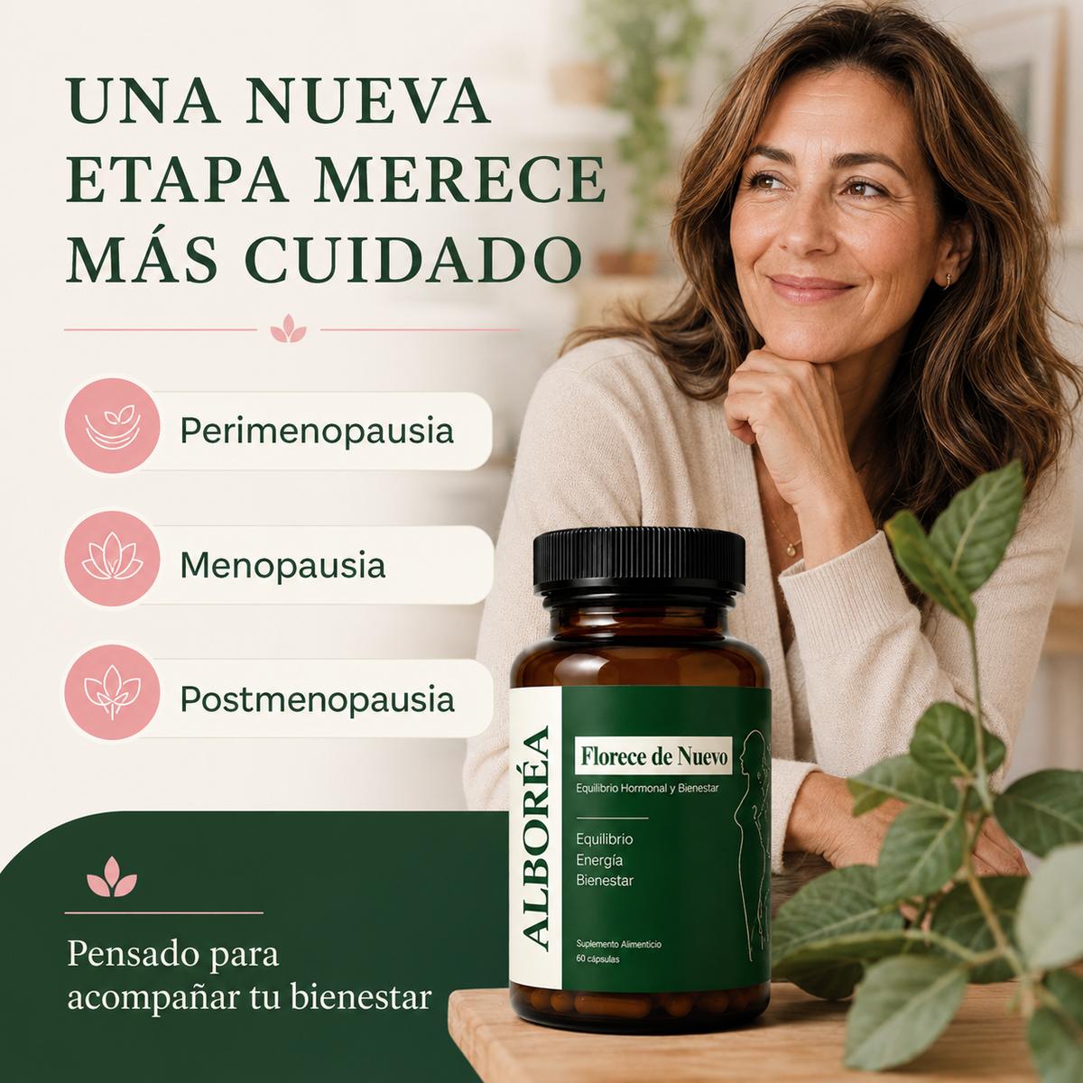 Alboréa™ | Vuelve a Sentirte Tú Durante la Menopausia