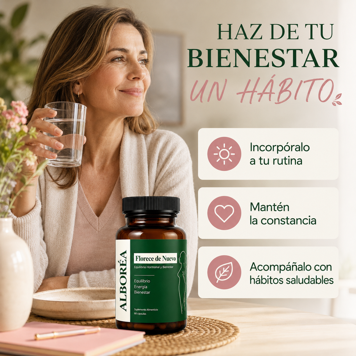 Alboréa™ | Vuelve a Sentirte Tú Durante la Menopausia